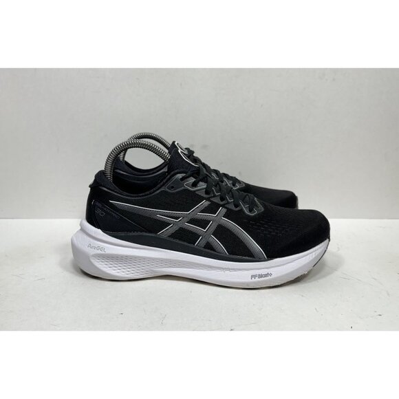 Asics Gel Kayano 30 Black Athletic Running Shoes Sneaker 1012B357 Women’s Sz 7.5 - Picture 1 of 9